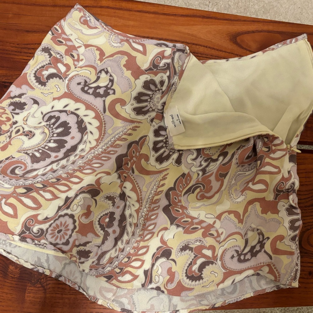 Wilfred Paisley Skirt Size 6